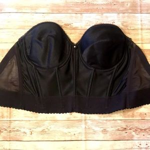 Dominique black corset